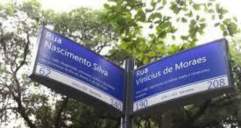 Quais são os 20 nomes de ruas mais usados no Brasil?