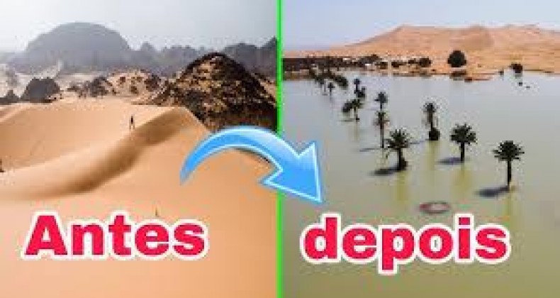 Chuvas raríssimas alagam deserto do Saara; VÍDEO